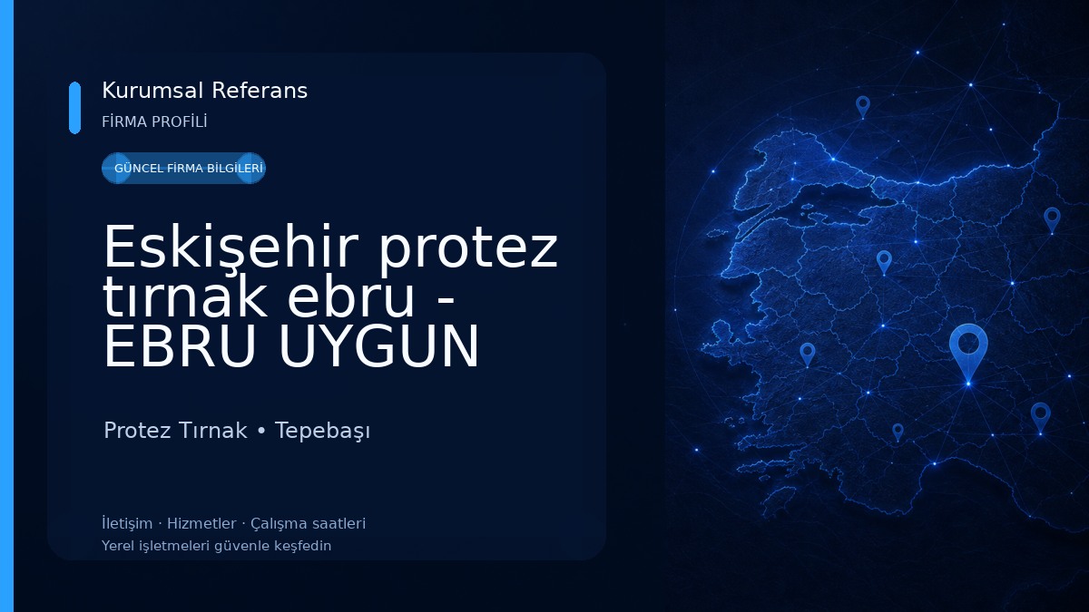 Eskişehir protez tırnak ebru - EBRU UYGUN Protez Tırnak