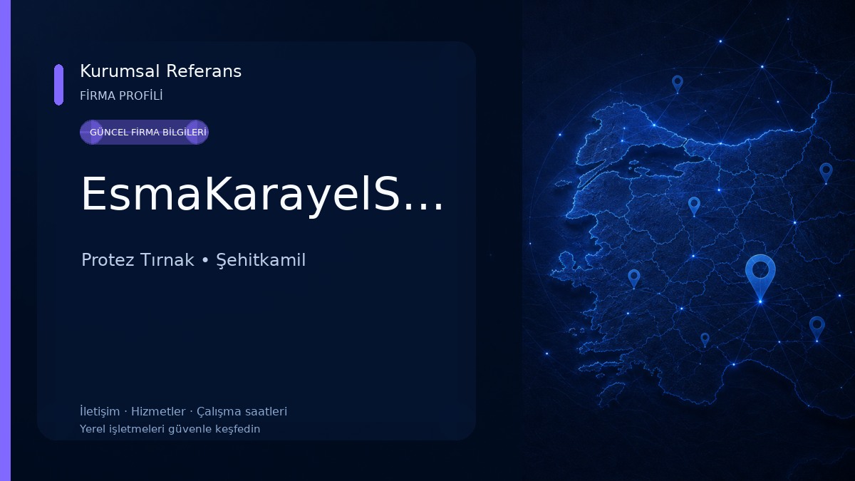 EsmaKarayelStudio Protez Tırnak