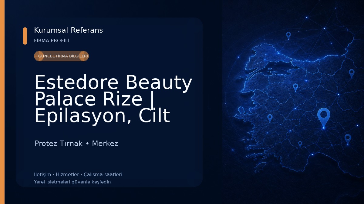 Estedore Beauty Palace Rize | Epilasyon, Cilt Bakımı, Zayıflama Protez Tırnak