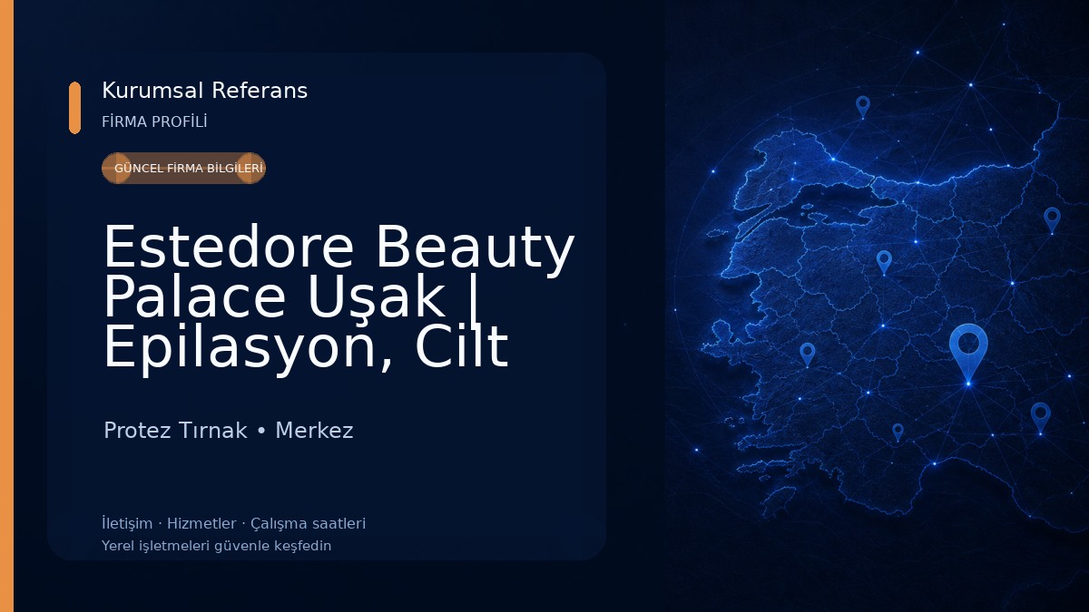 Estedore Beauty Palace Uşak | Epilasyon, Cilt Bakımı, Zayıflama