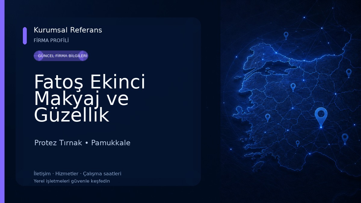 Fatoş Ekinci Makyaj ve Güzellik Stüdyosu
