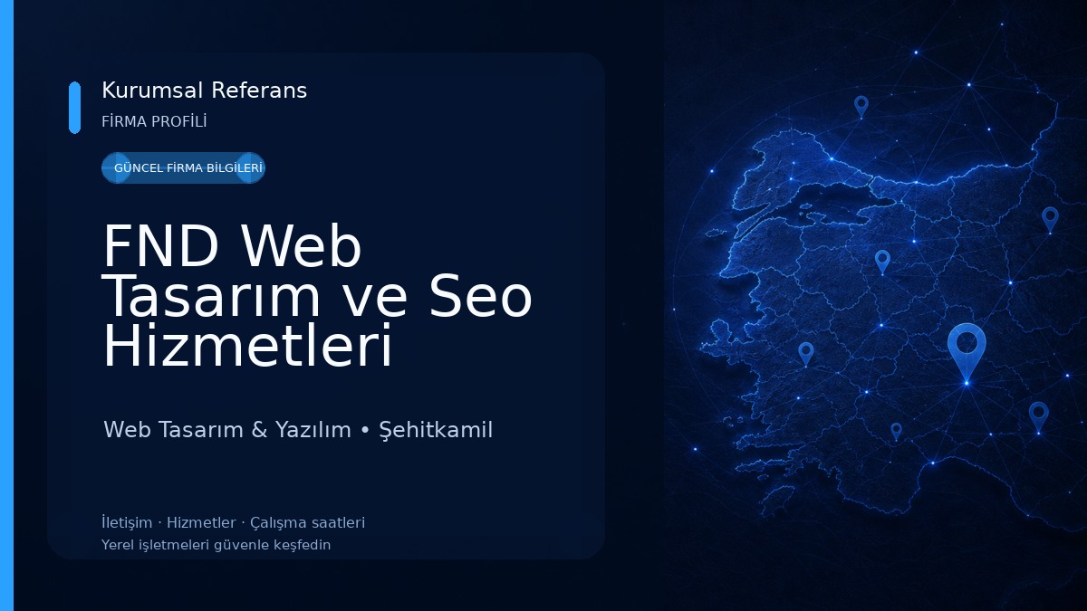 FND Web Tasarım ve Seo Hizmetleri 