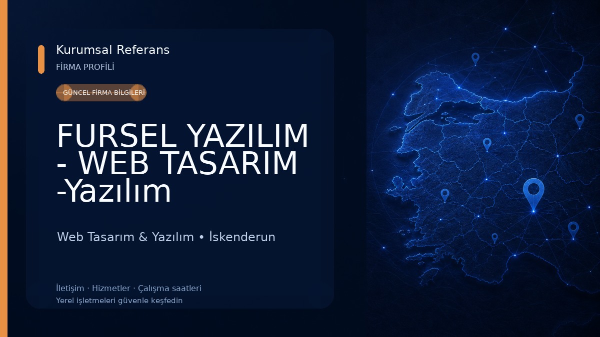 FURSEL YAZILIM - WEB TASARIM -Yazılım Geliştirme -Reklam Verme Web Tasarım & Yazılım