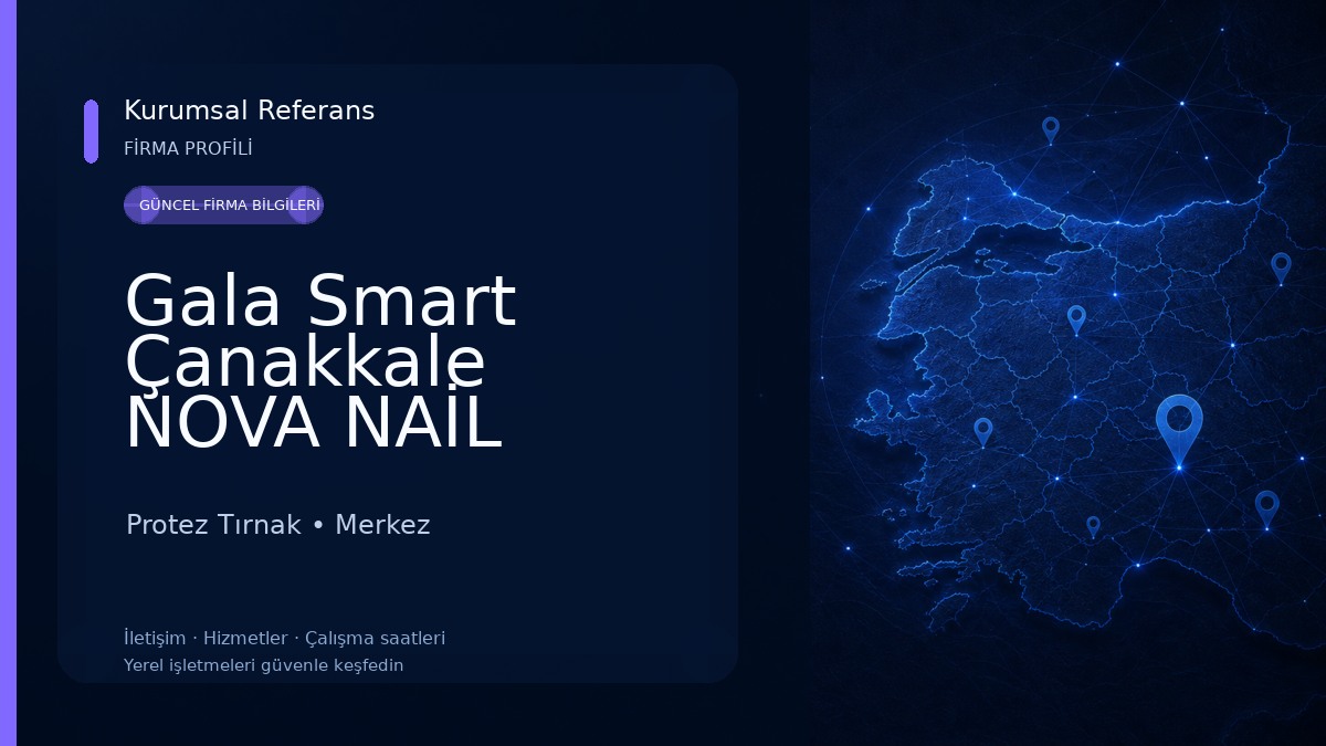 Gala Smart Çanakkale NOVA NAİL KOZMETİK Protez Tırnak