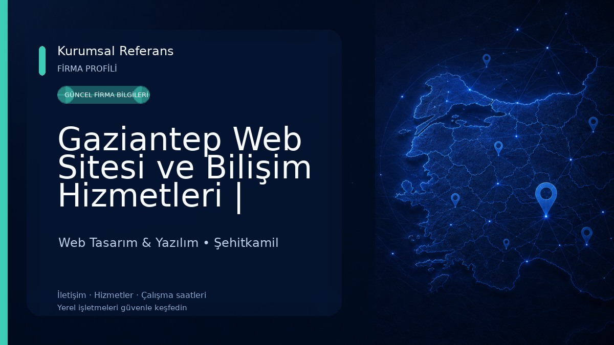 Gaziantep Web Sitesi ve Bilişim Hizmetleri | Zigasoft Web Tasarım & Yazılım