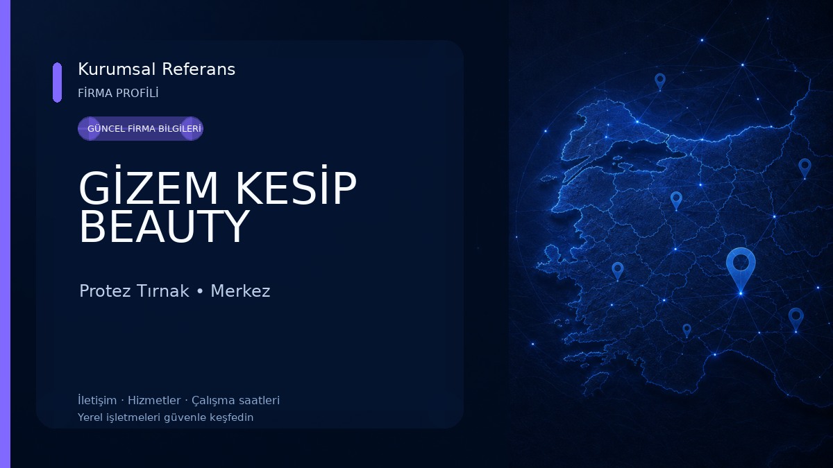 GİZEM KESİP BEAUTY Protez Tırnak