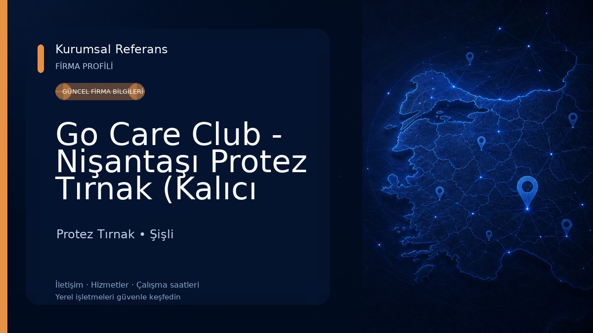 Go Care Club - Nişantaşı Protez Tırnak (Kalıcı Oje - Jel Güçlendirme - Nail Art - Manikür - Pedikür-İpek Kirpik)