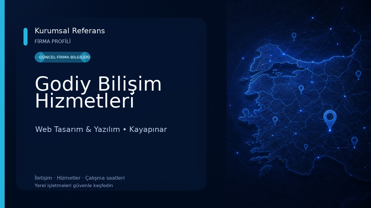 Godiy Bilişim Hizmetleri Web Tasarım & Yazılım