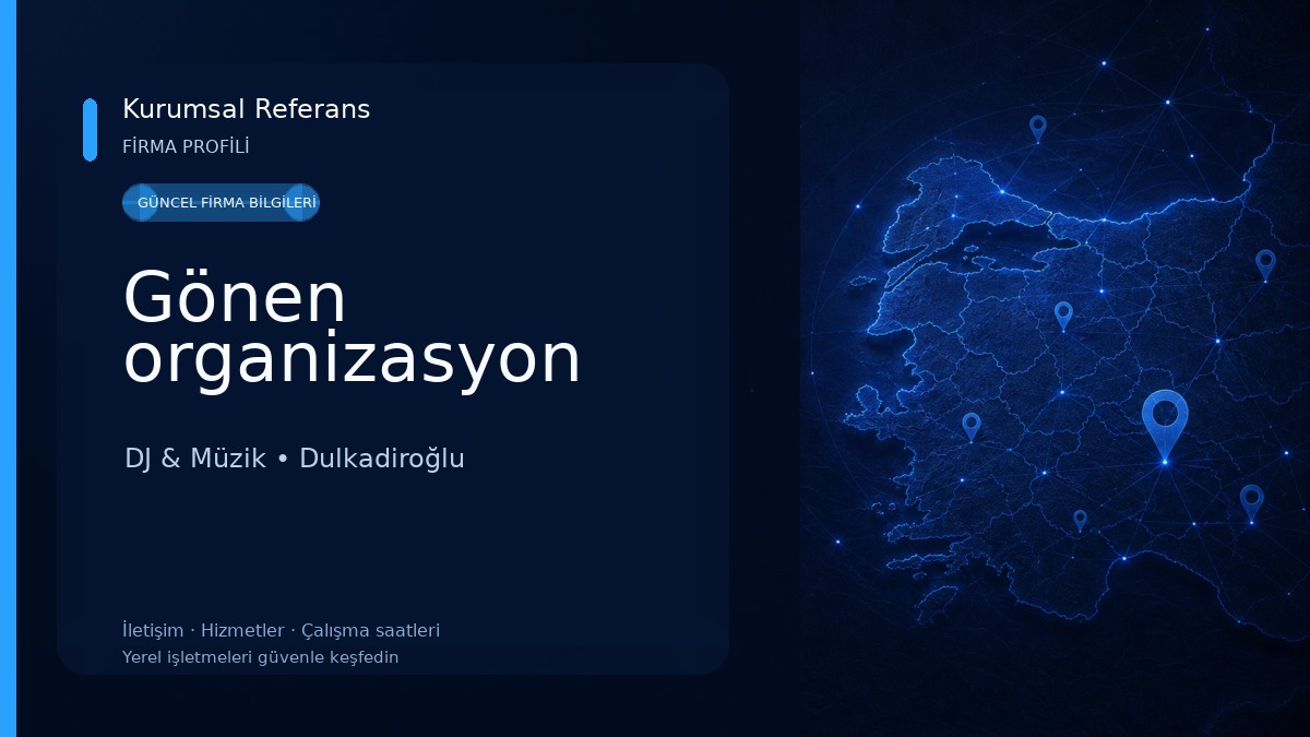 Gönen organizasyon DJ & Müzik