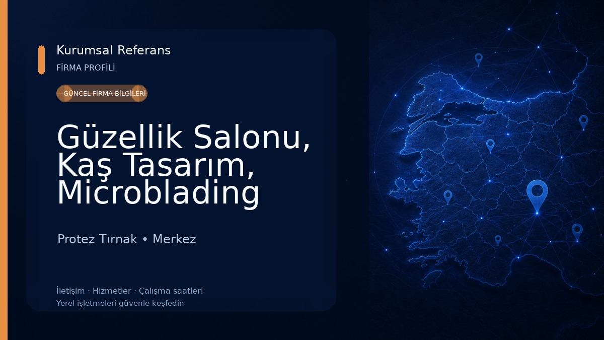 Güzellik Salonu, Kaş Tasarım, Microblading