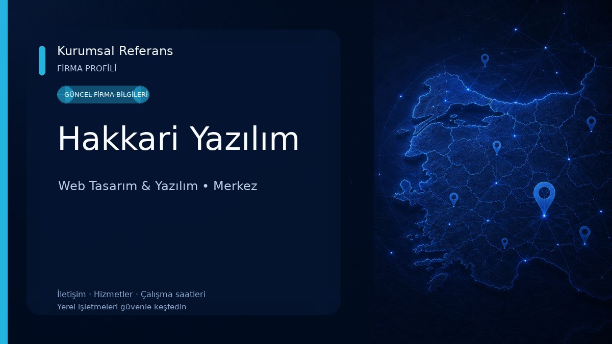 Hakkari Yazılım 