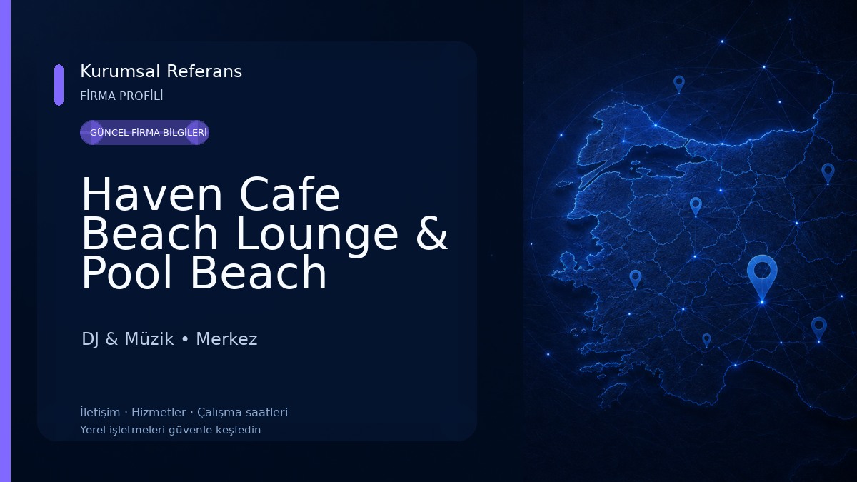 Haven Cafe Beach Lounge & Pool Beach DJ & Müzik