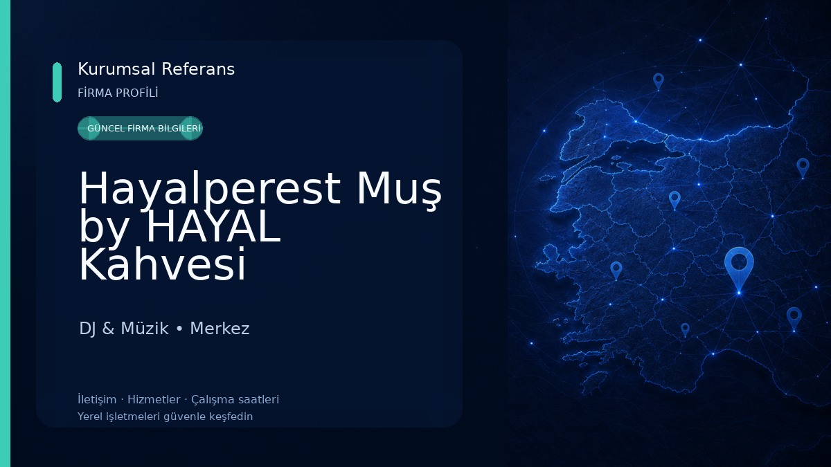 Hayalperest Muş by HAYAL Kahvesi DJ & Müzik