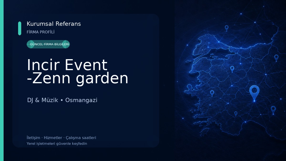 Incir Event -Zenn garden DJ & Müzik