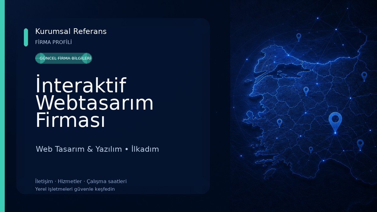 İnteraktif Webtasarım Firması Web Tasarım & Yazılım