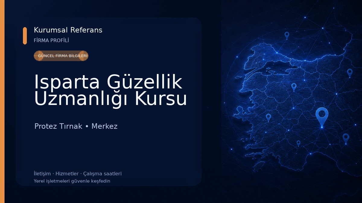 Isparta Güzellik Uzmanlığı Kursu Protez Tırnak