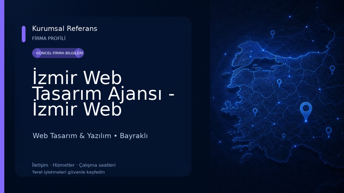 İzmir Web Tasarım Ajansı - İzmir Web Tasarımcısı - En İyi Web Tasarım Ajansı - Web Tasarım Firması Web Tasarım & Yazılım