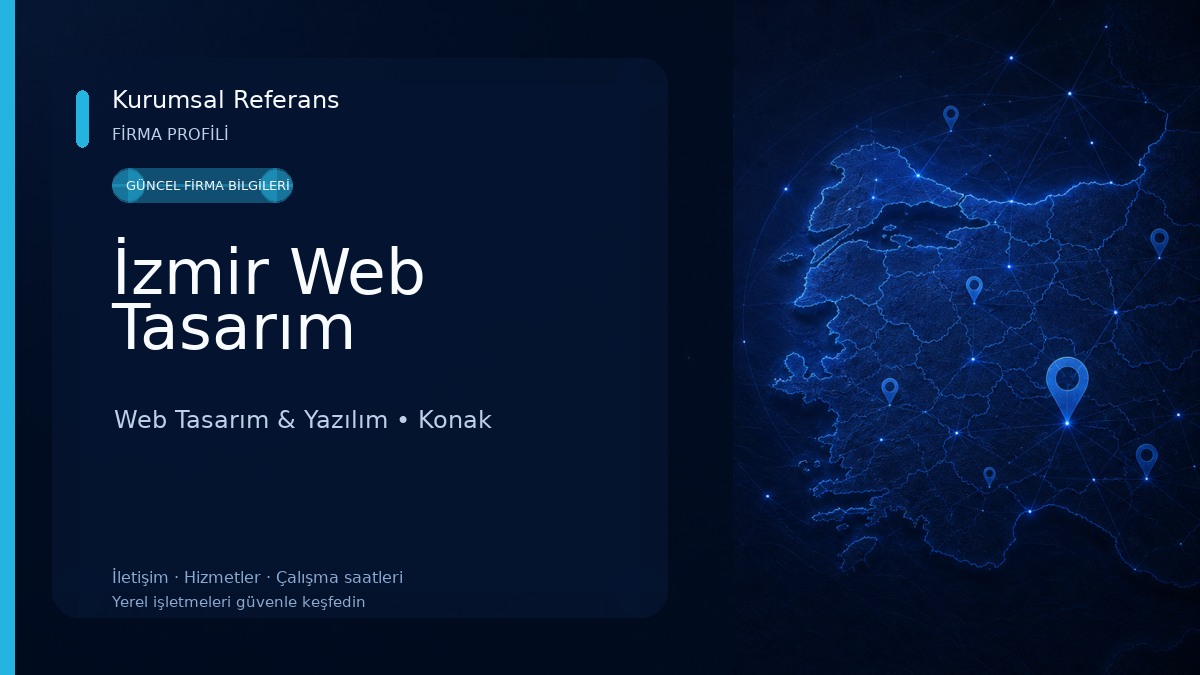 İzmir Web Tasarım Web Tasarım & Yazılım