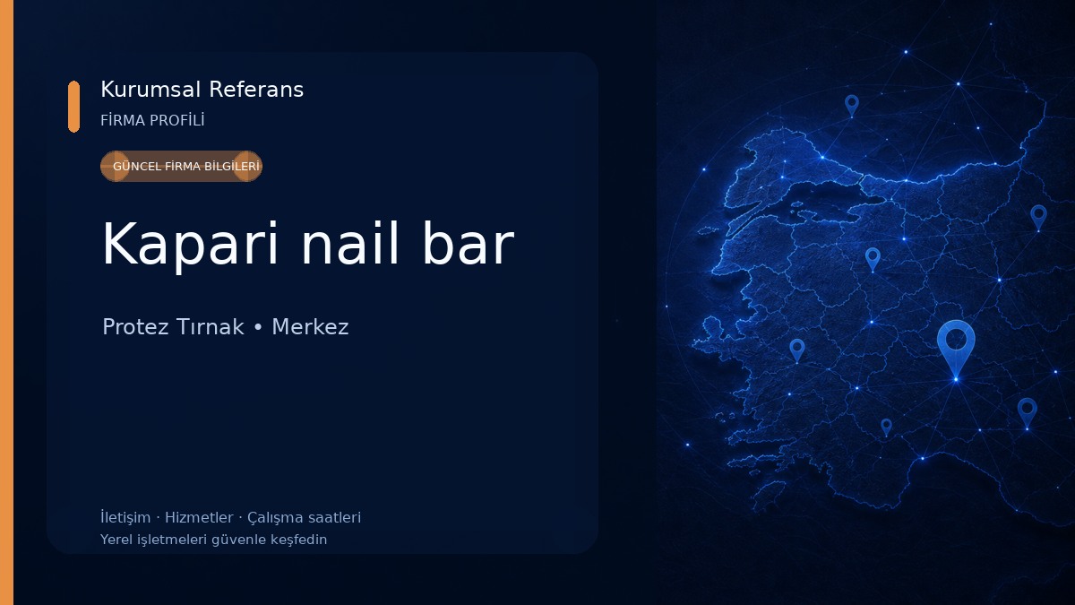 Kapari nail bar 