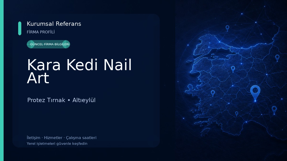 Kara Kedi Nail Art Protez Tırnak