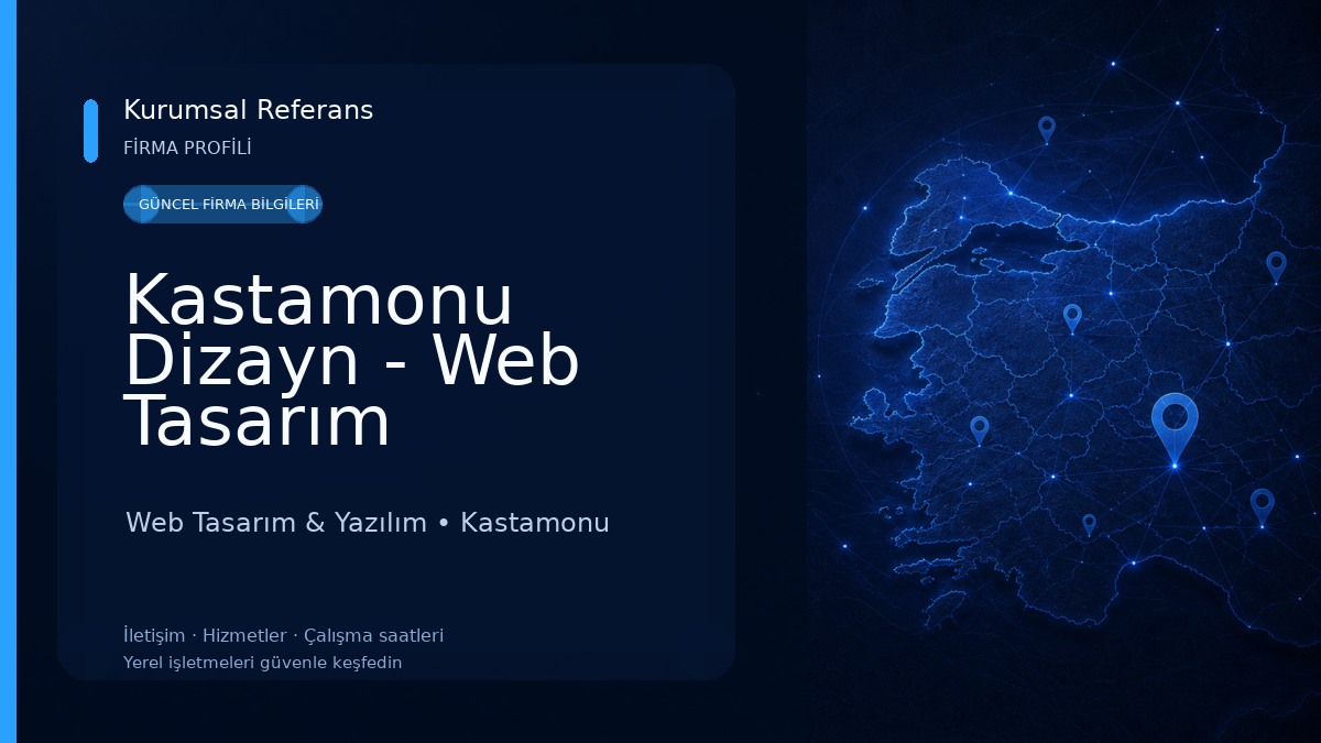 Kastamonu Dizayn - Web Tasarım 
