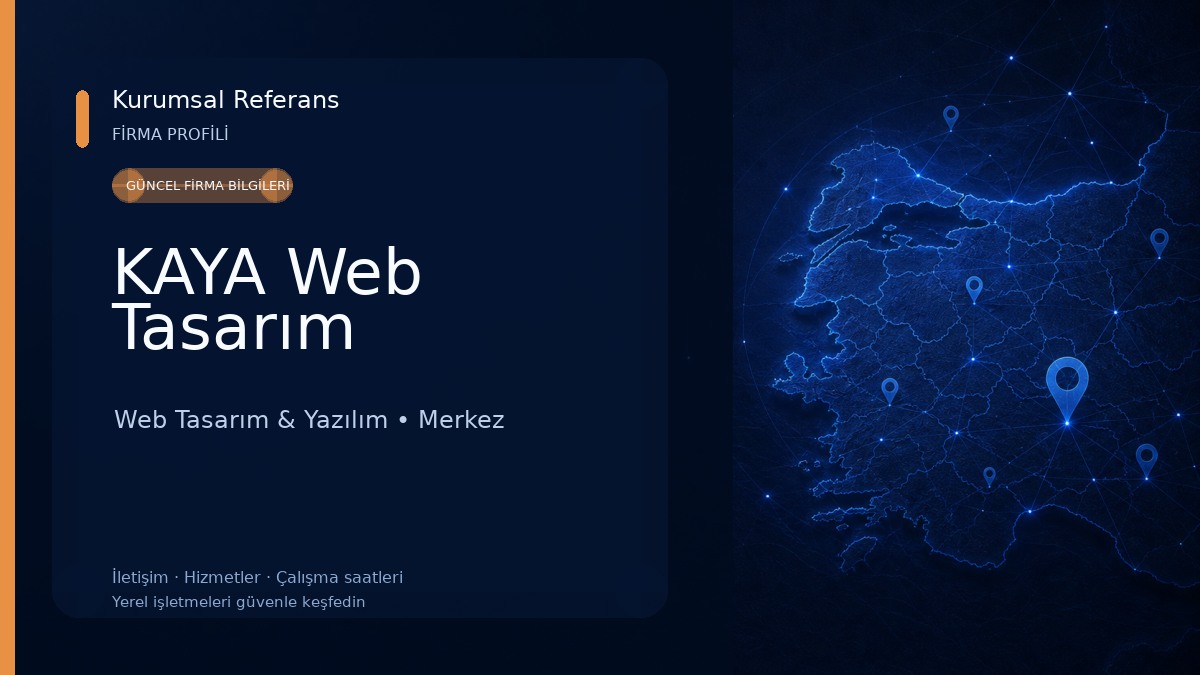 KAYA Web Tasarım