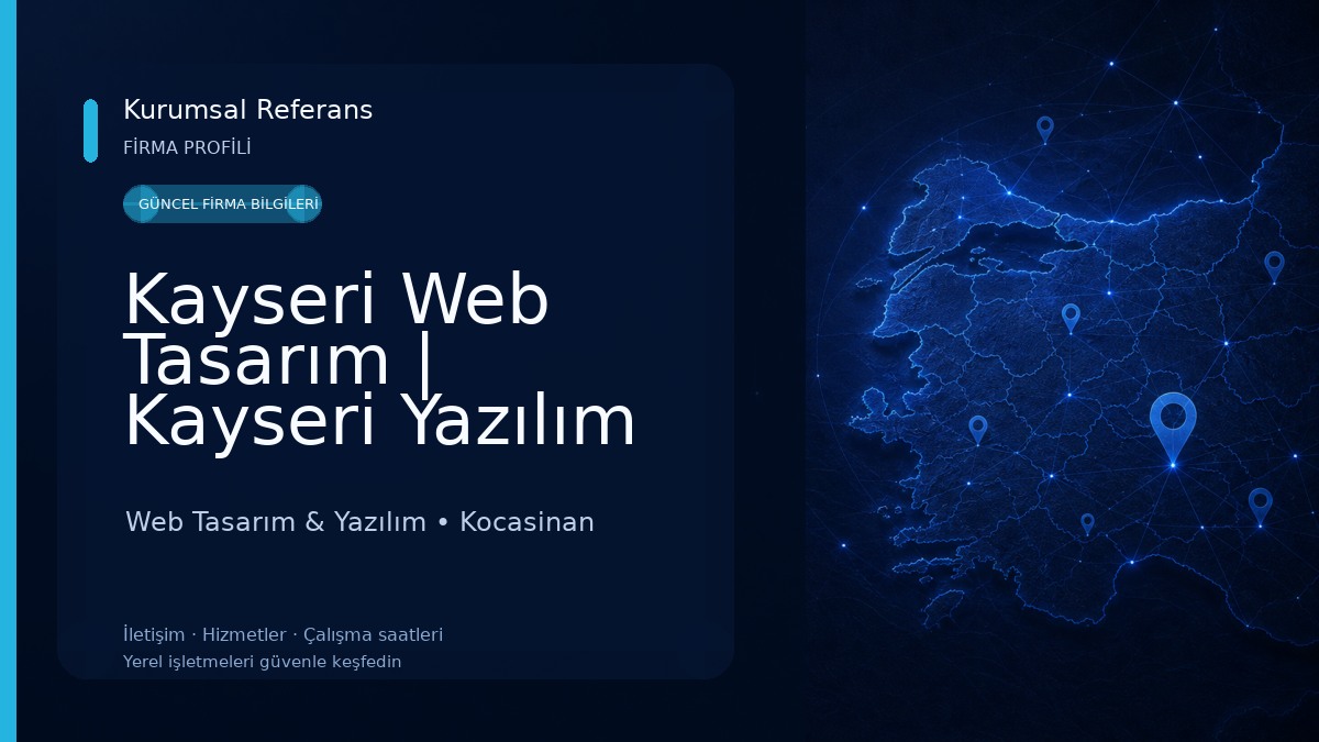 Kayseri Web Tasarım | Kayseri Yazılım Ajansı | Kayseri Sosyal Medya Yönetimi | Kayseri Seo Uzmanı Web Tasarım & Yazılım