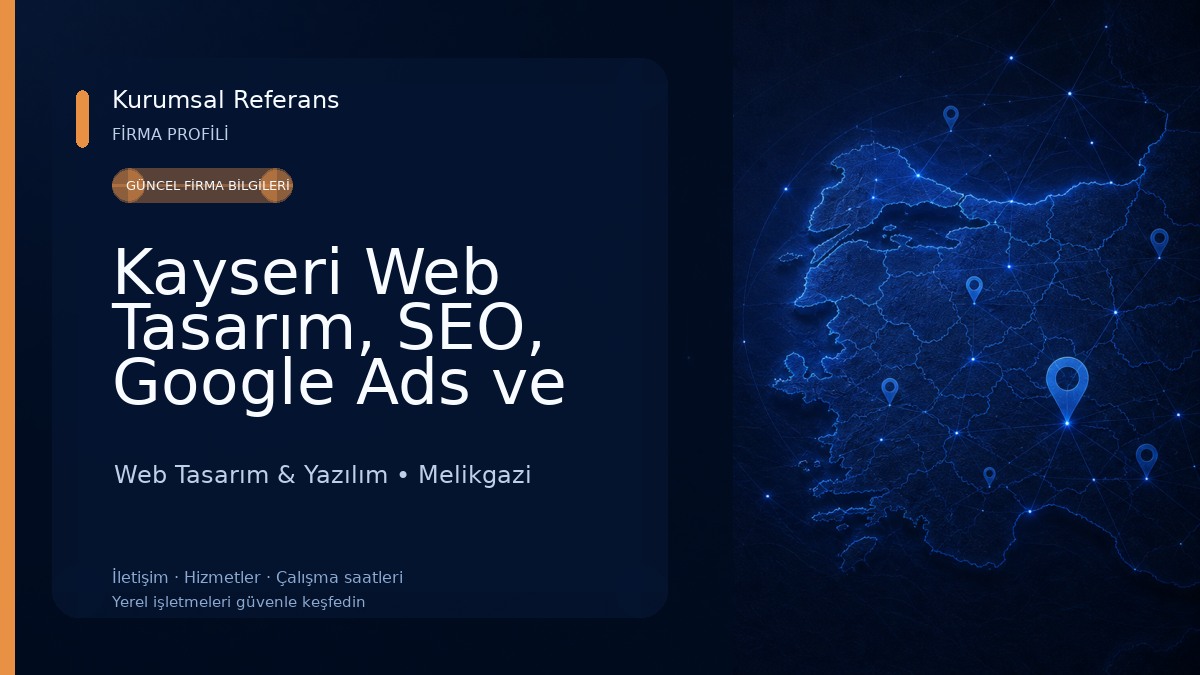 Kayseri Web Tasarım, SEO, Google Ads ve Sosyal Medya Yönetimi | OXO Creative Web Tasarım & Yazılım