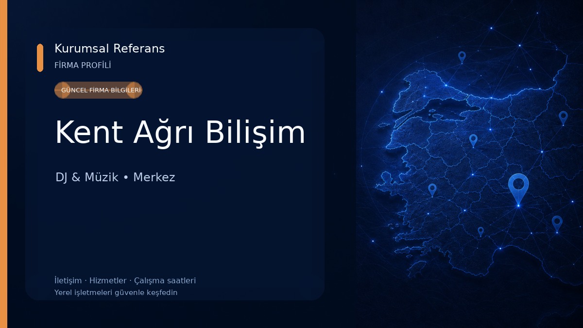 Kent Ağrı Bilişim