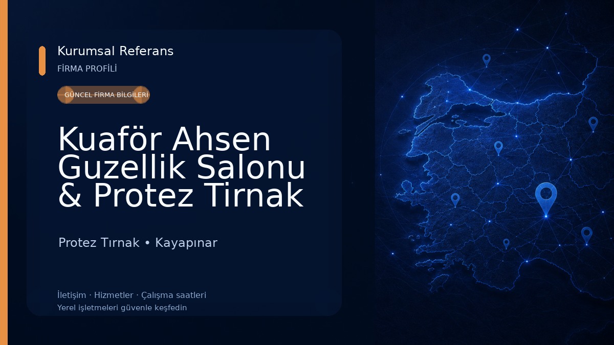 Kuaför Ahsen Guzellik Salonu & Protez Tirnak Protez Tırnak