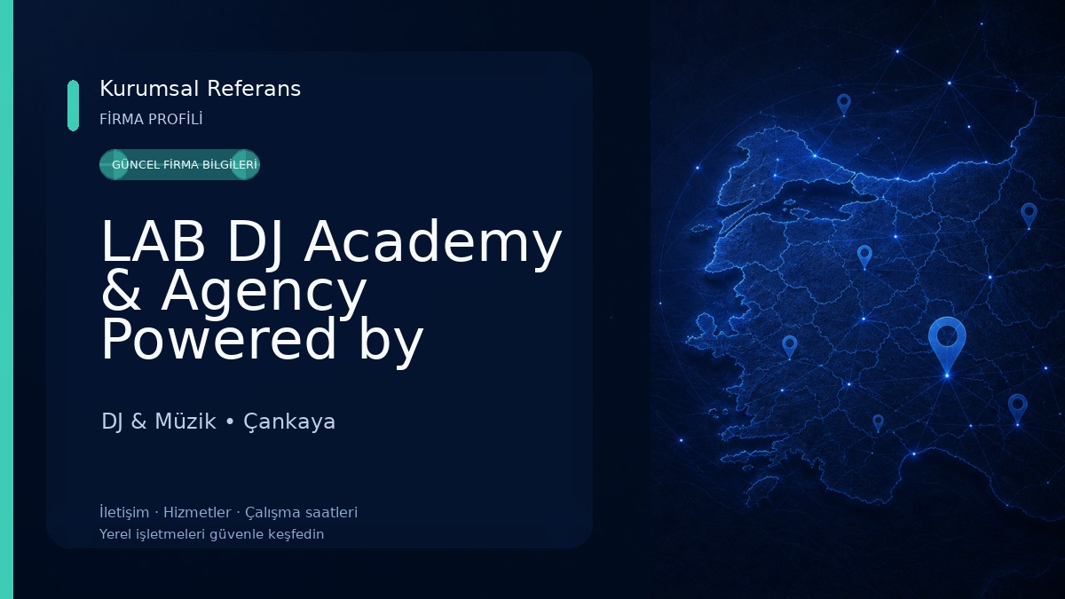 LAB DJ Academy & Agency Powered by Pioneer DJ & Müzik