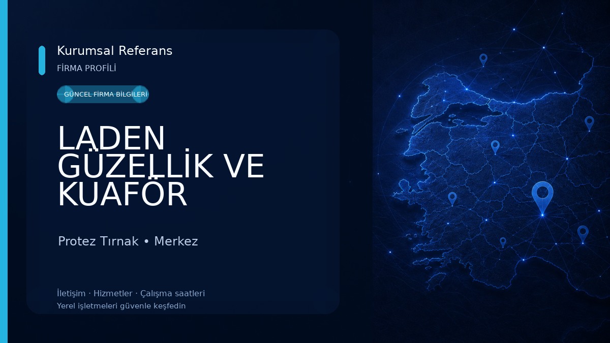 LADEN GÜZELLİK VE KUAFÖR SALONU