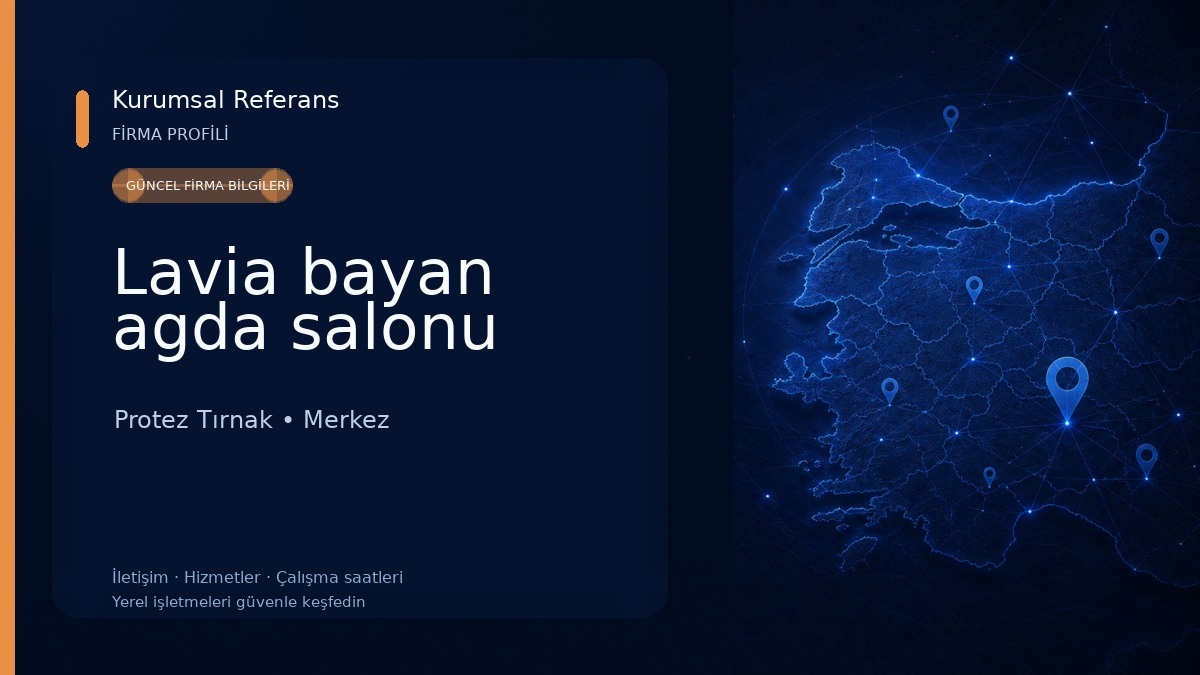 Lavia bayan agda salonu 