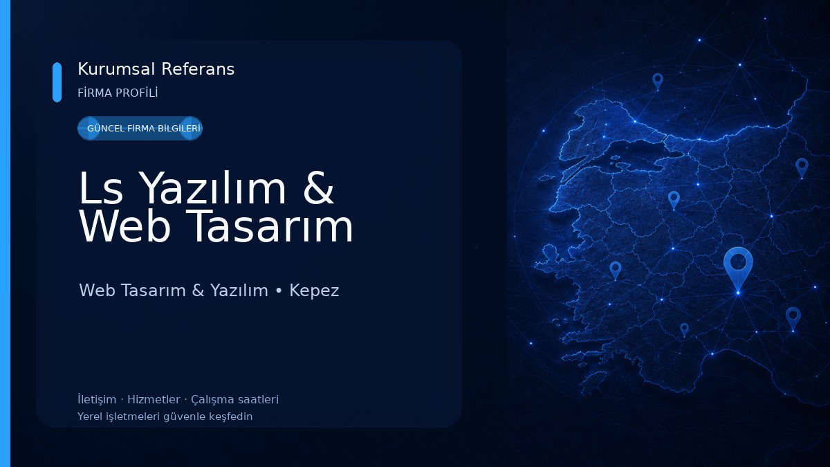 Ls Yazılım & Web Tasarım Web Tasarım & Yazılım