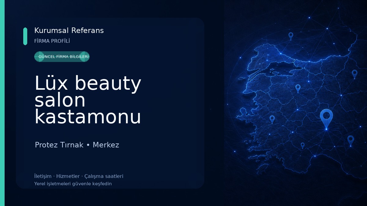 Lüx beauty salon kastamonu Protez Tırnak
