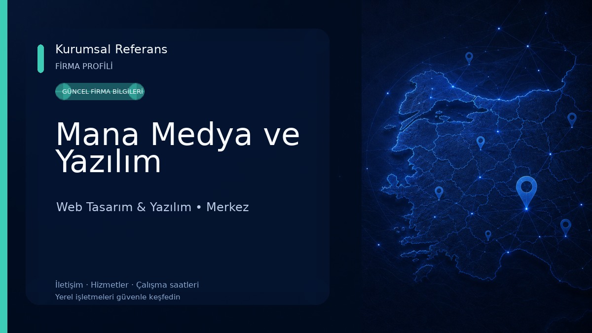 Mana Medya ve Yazılım