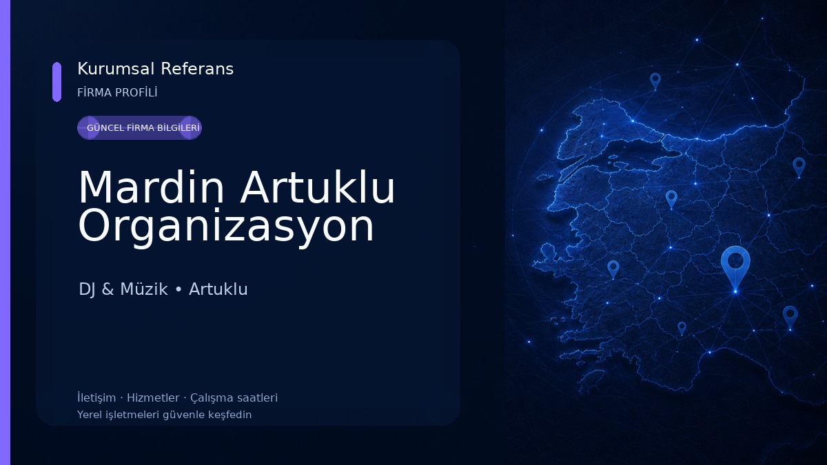 Mardin Artuklu Organizasyon