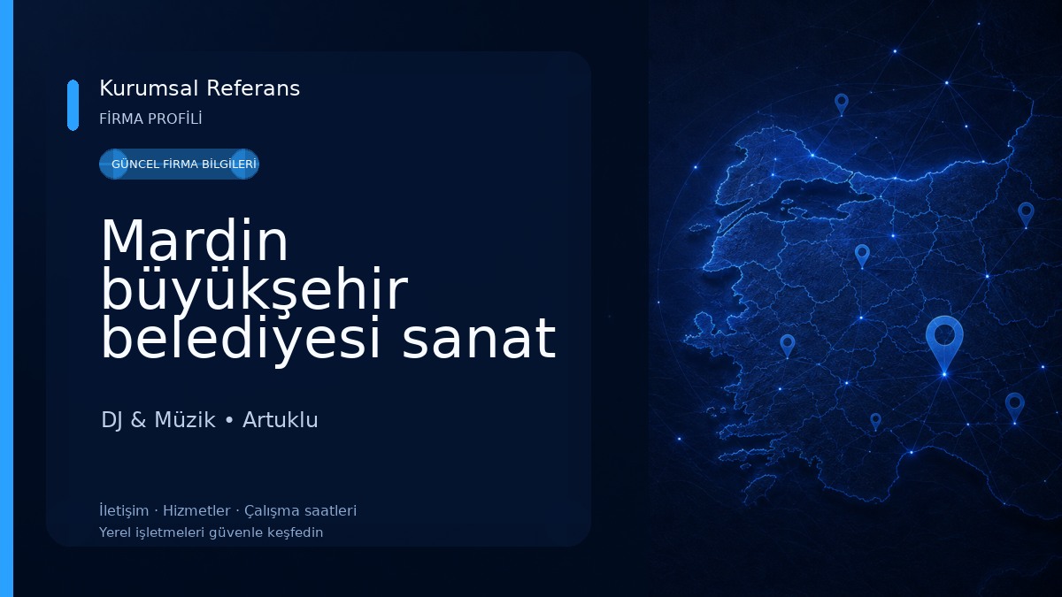 Mardin büyükşehir belediyesi sanat akademisi DJ & Müzik