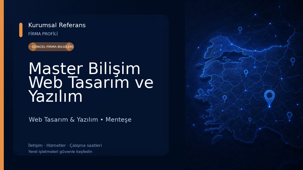 Master Bilişim Web Tasarım ve Yazılım Hizmetleri Web Tasarım & Yazılım