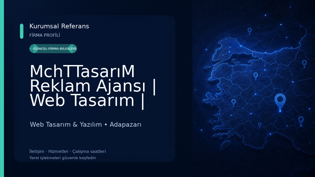 MchTTasarıM Reklam Ajansı | Web Tasarım | Sosyal Medya | Matbaa Web Tasarım & Yazılım