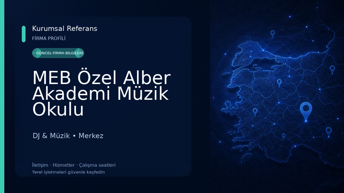 MEB Özel Alber Akademi Müzik Okulu 