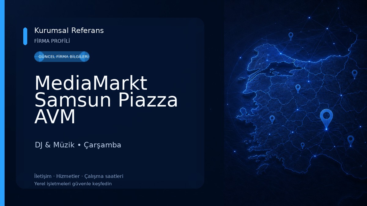 MediaMarkt Samsun Piazza AVM