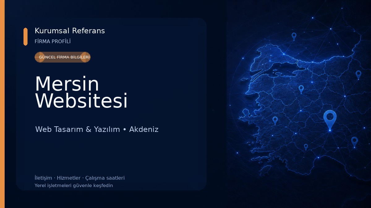 Mersin Websitesi