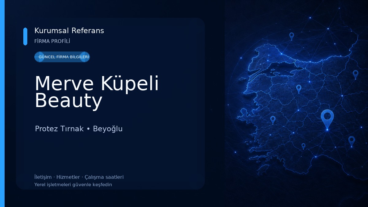 Merve Küpeli Beauty Protez Tırnak