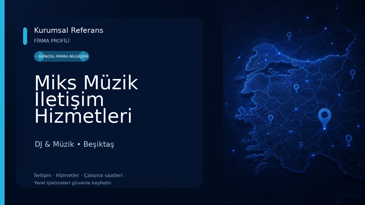Miks Müzik İletişim Hizmetleri LTD.STI DJ & Müzik