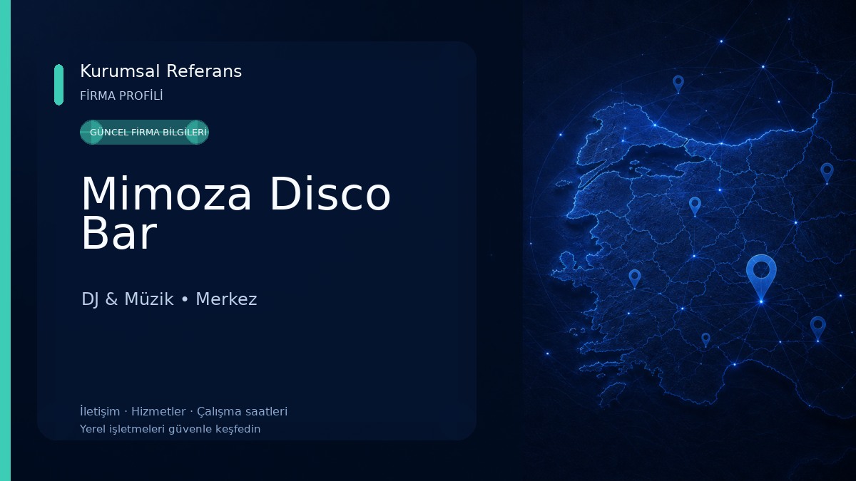 Mimoza Disco Bar DJ & Müzik