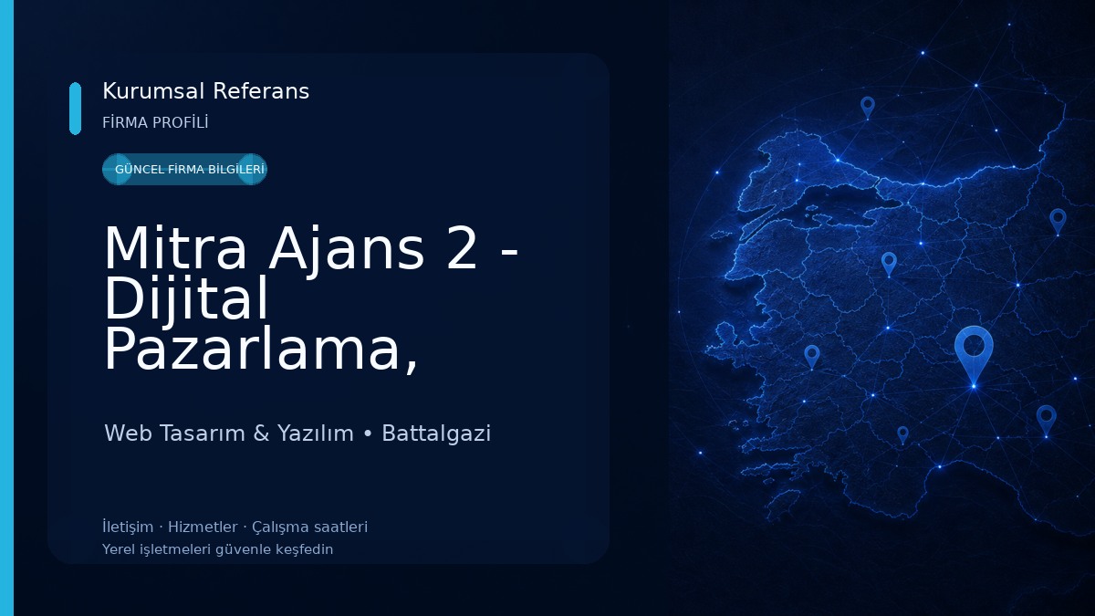 Mitra Ajans 2 - Dijital Pazarlama, Sosyal Medya Yönetimi ve Yazılım Hizmeti Web Tasarım & Yazılım
