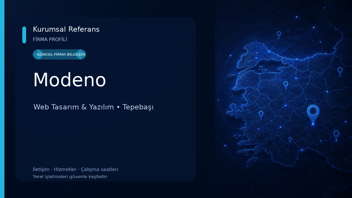 Modeno Web Tasarım & Yazılım