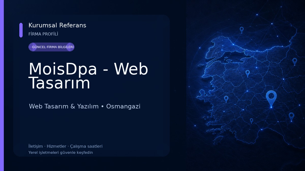 MoisDpa - Web Tasarım