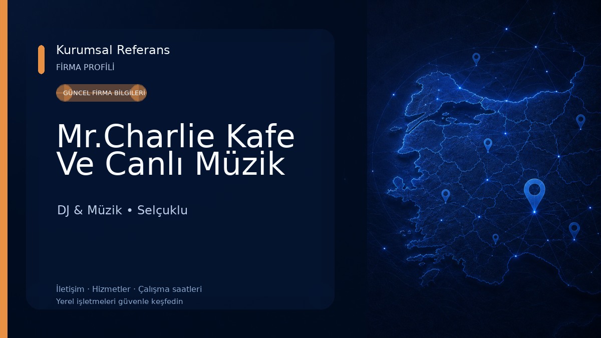 Mr.Charlie Kafe Ve Canlı Müzik DJ & Müzik